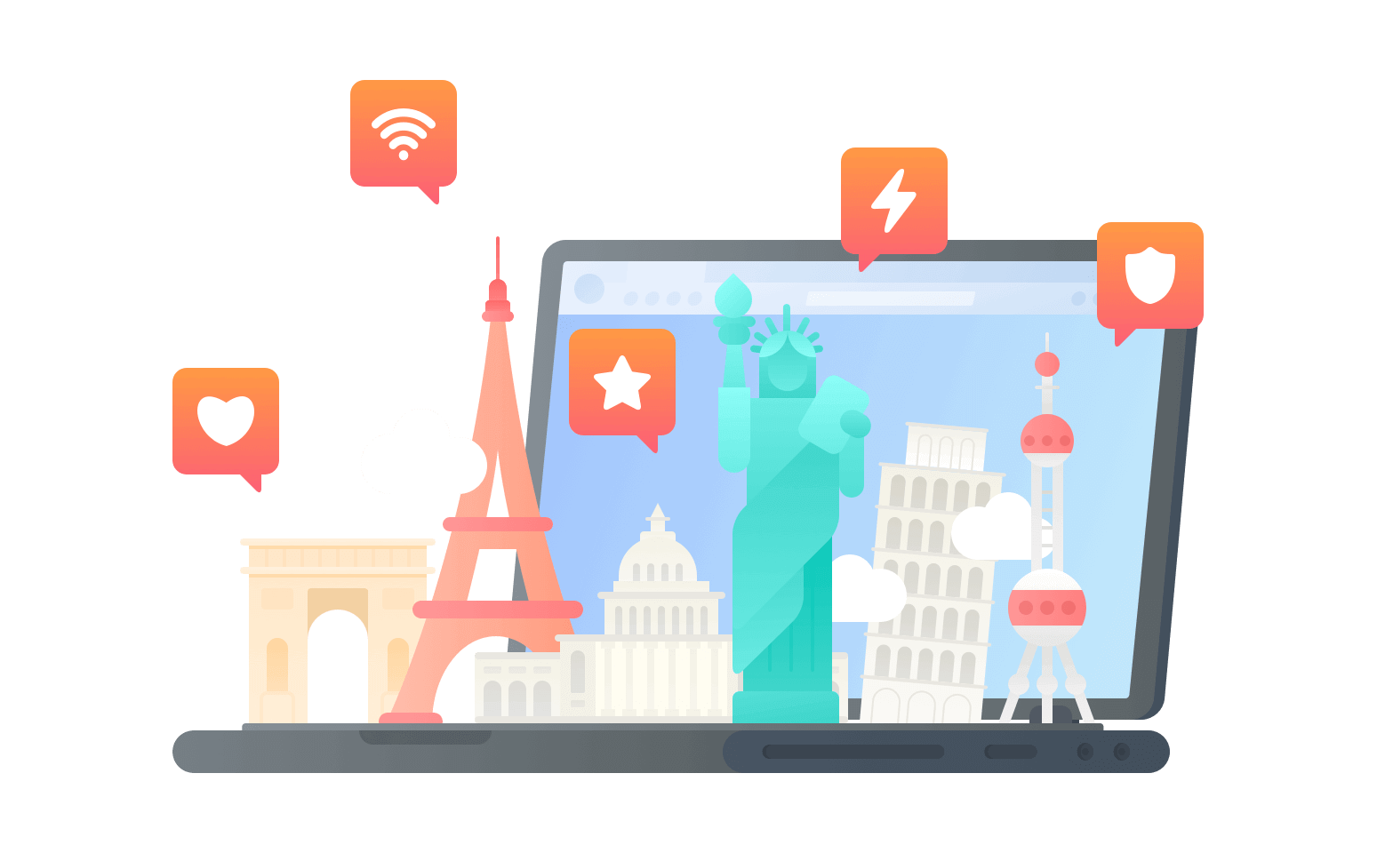 在中非共和国连接到中国vpn - 天空乐享